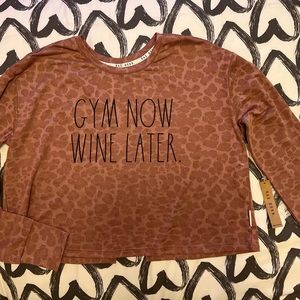Nwt RAE DUNN long sleeve shirt